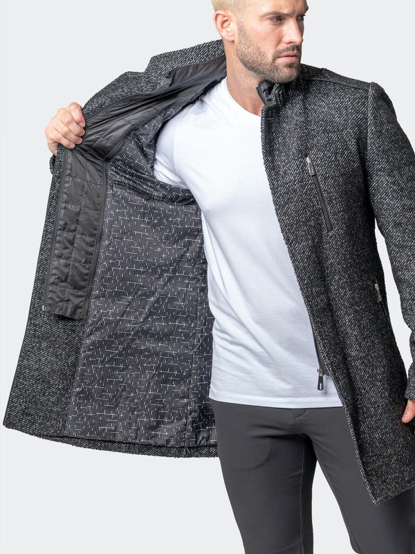 Maceoo Jacket | Peacoat Captain Grey