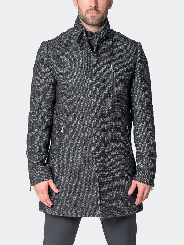 Maceoo Jacket | Peacoat Captain Grey