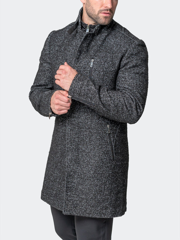 Maceoo Jacket | Peacoat Captain Grey