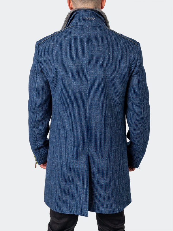 Maceoo Jacket | Peacoat CaptainSquare Blue