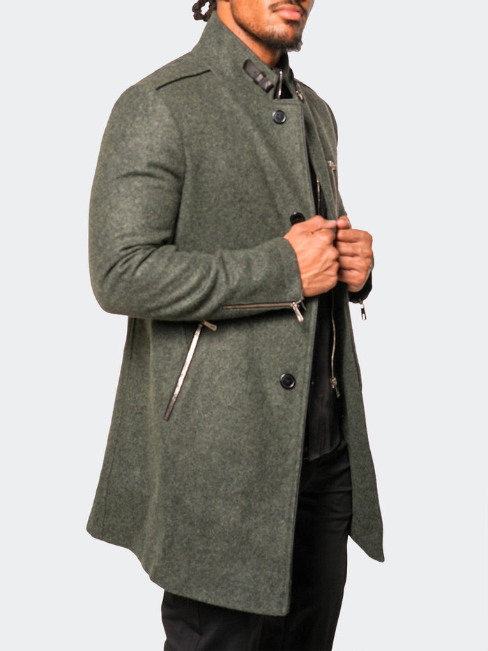 Maceoo Jacket | Peacoat CaptainRussian Green