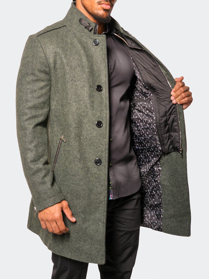 Maceoo Jacket | Peacoat CaptainRussian Green