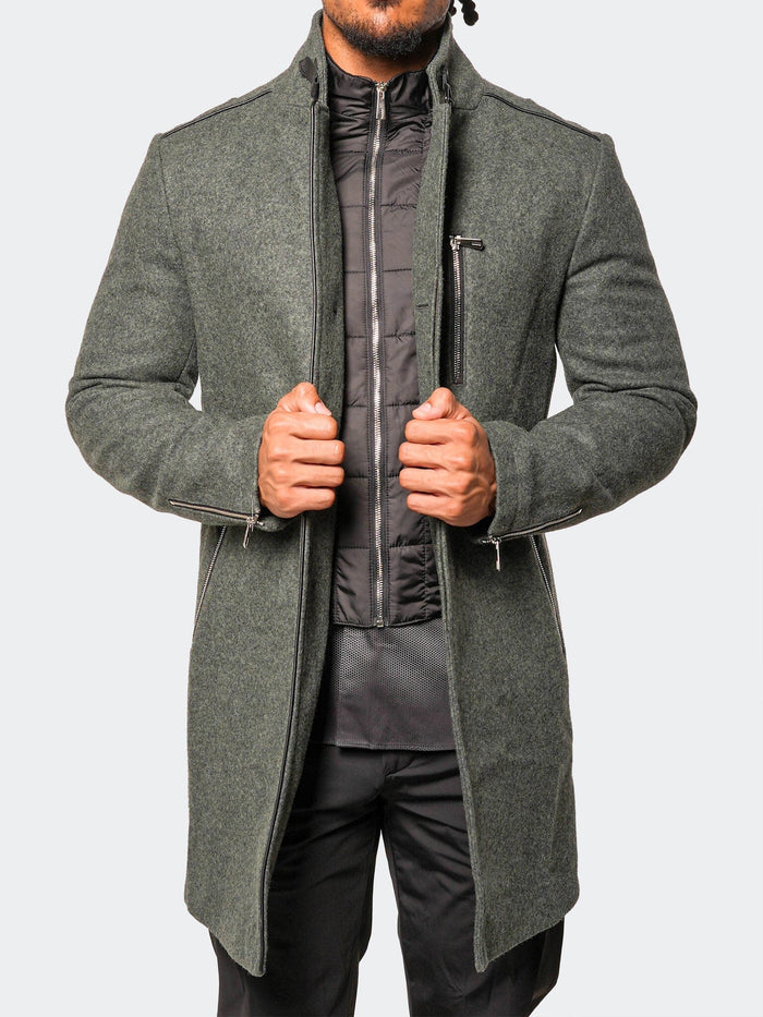 Maceoo Jacket | Peacoat CaptainRussian Green