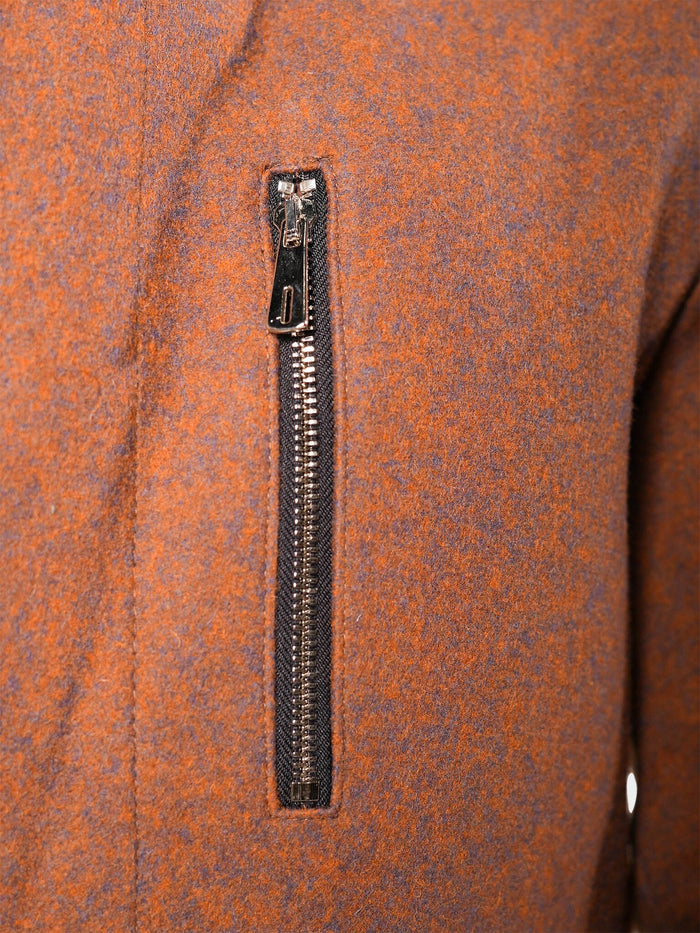 Maceoo Jacket | Peacoat CaptainTerracotta Orange