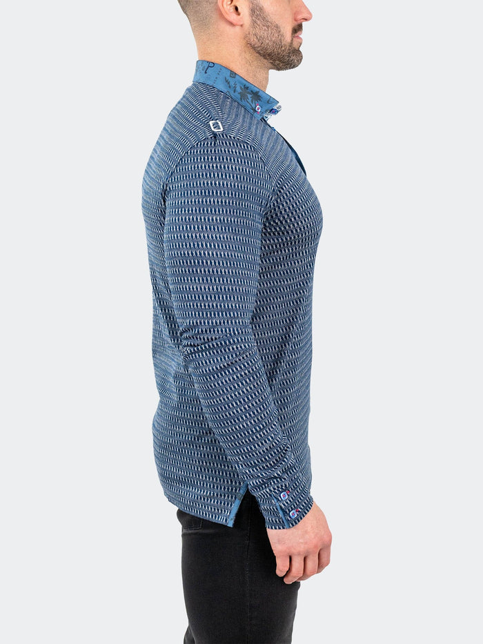 Maceoo Long Sleeves Polo | Polo NewtonArrow Navy