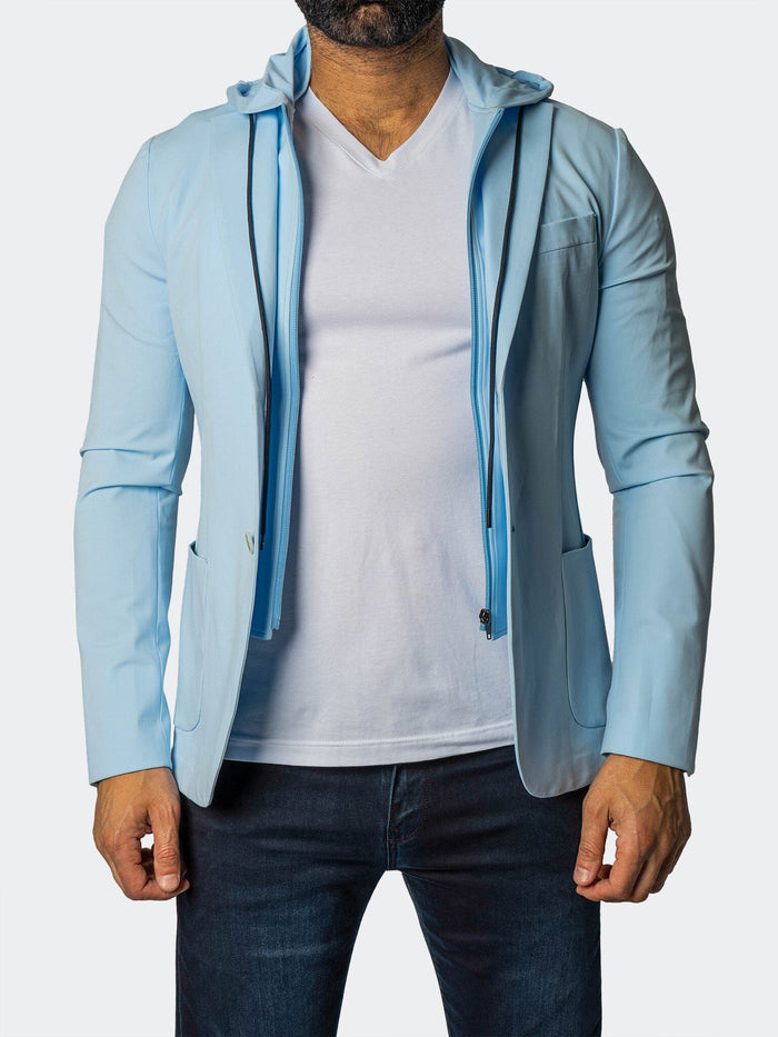 Maceoo Blazers.Maceo | Suit Stretch Nigelle14 Blue