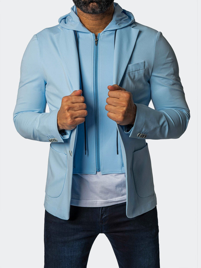 Maceoo Blazers.Maceo | Suit Stretch Nigelle14 Blue