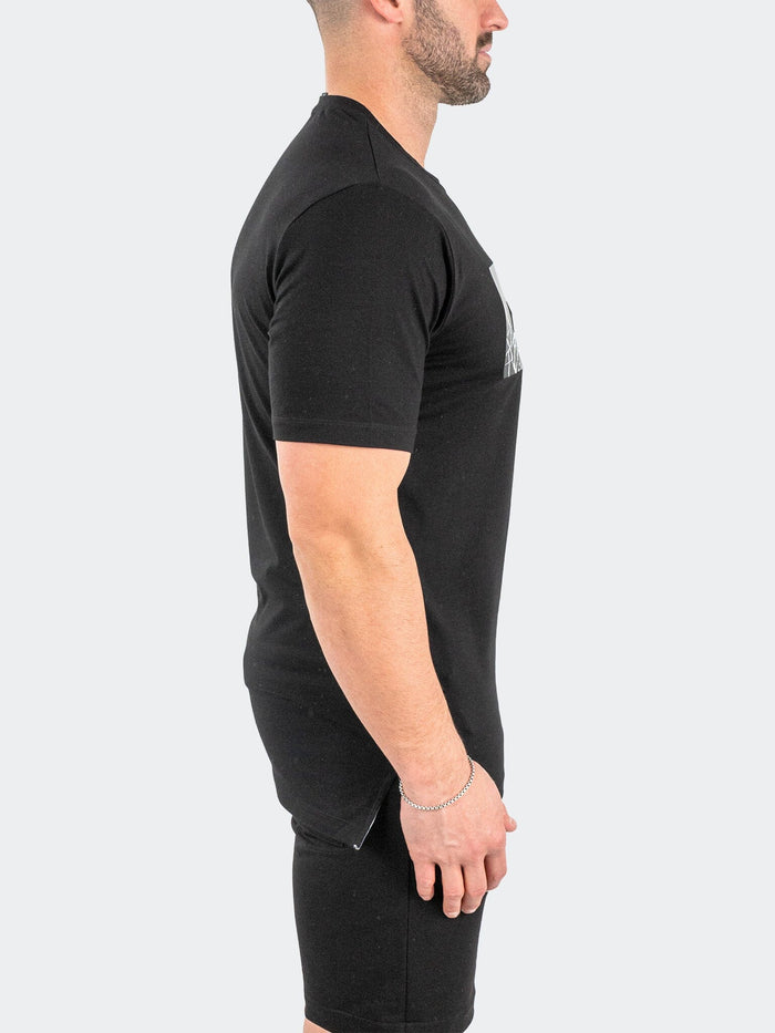 Maceoo Stretch Tshirts | Tee MaceooMarble Black