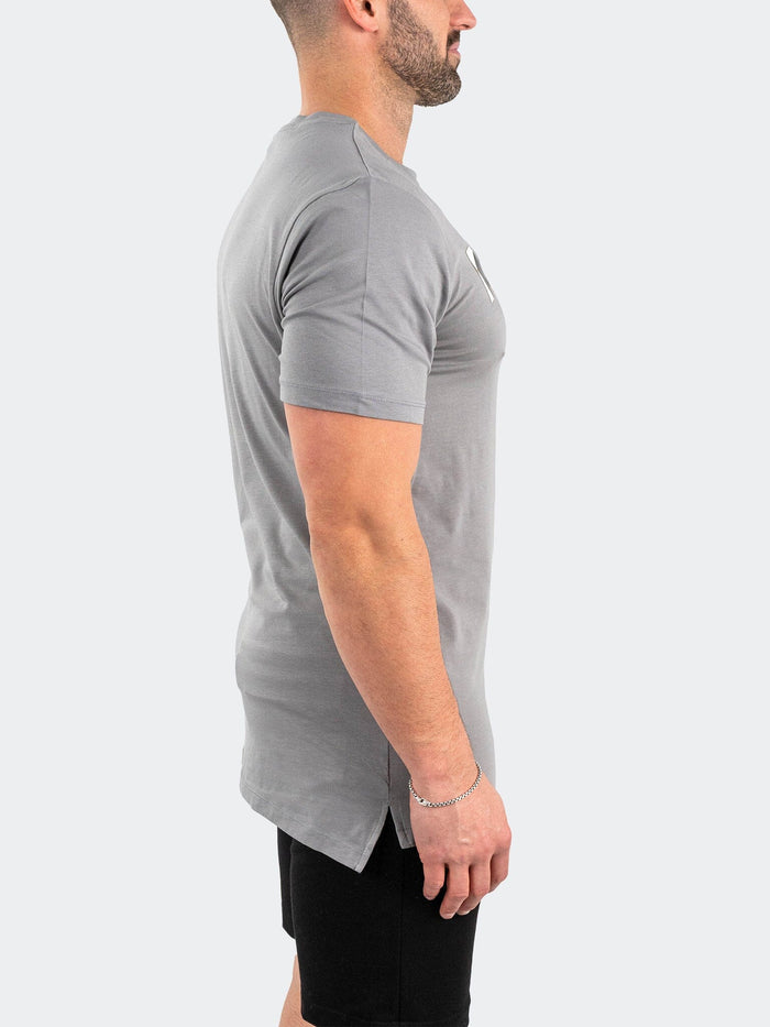 Maceoo Stretch Tshirts | Tee Scarbble Grey