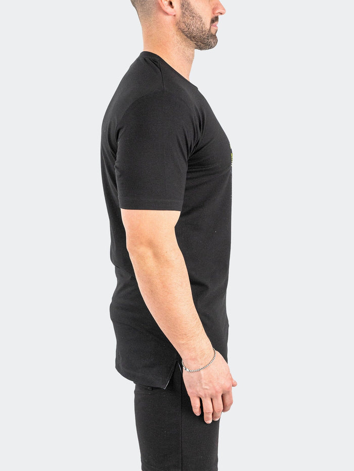 Maceoo Stretch Tshirts | Tee SkullPixel Black