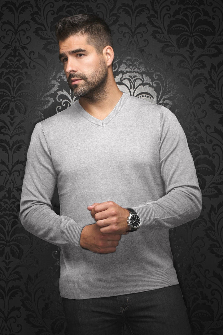 Au Noir® Sweaters | Saxony Med Grey