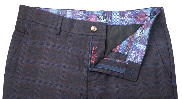 Au Noir Dressy Stretch Pant | Beretta Farrell Plum