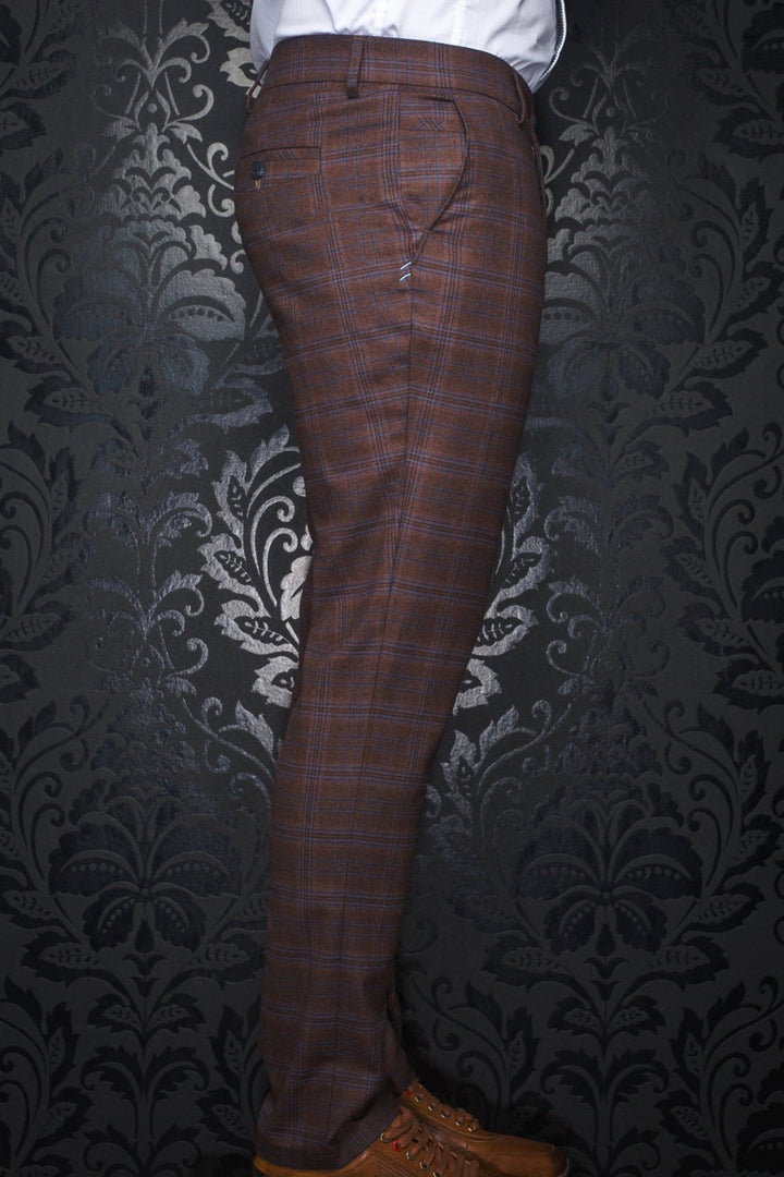 Au Noir Dressy Stretch Pant | Beretta Farrell Rust