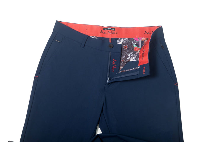 Au Noir Stretch Pant | Carrera Limao Navy