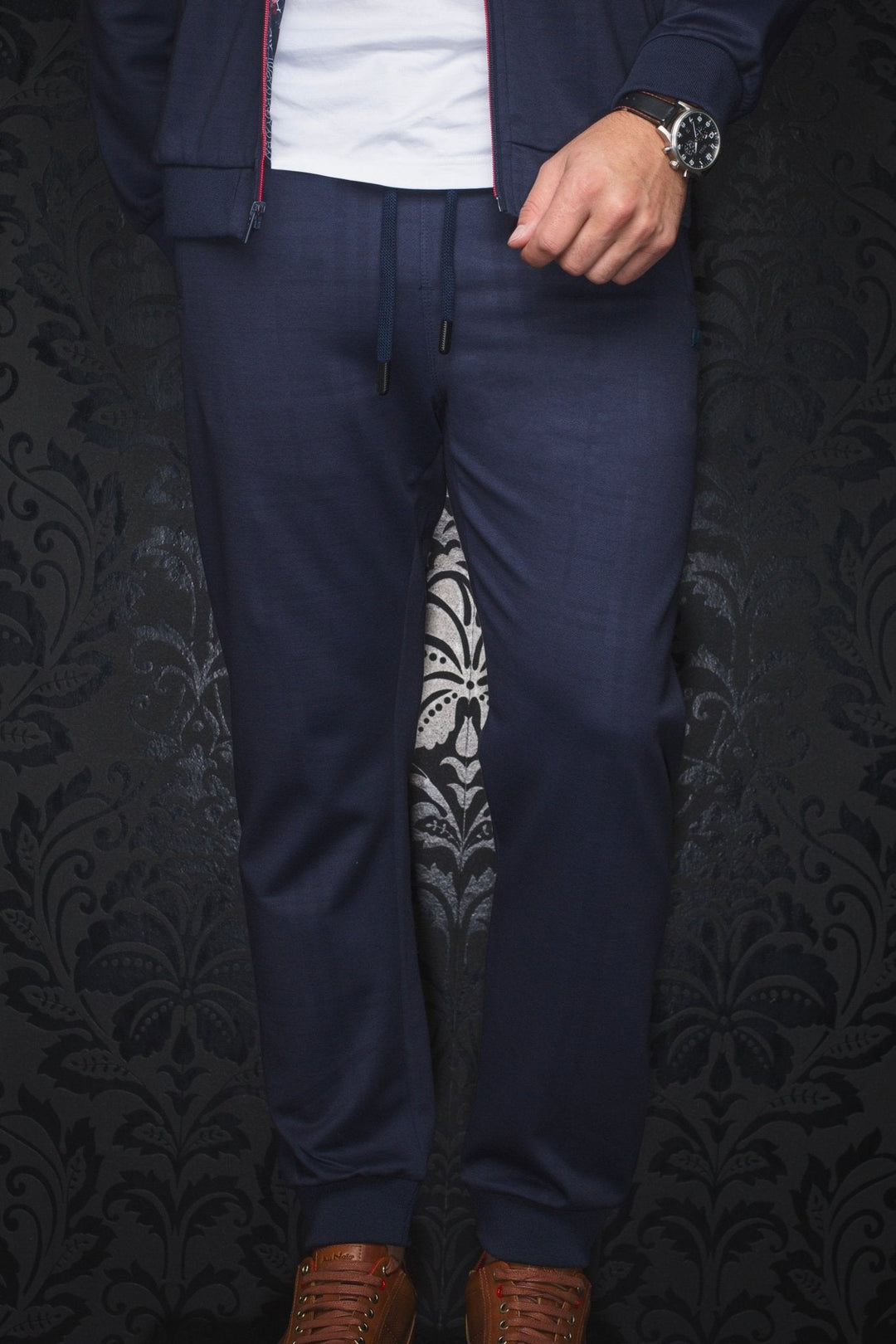 Au Noir Sport Pants | Carver Navy