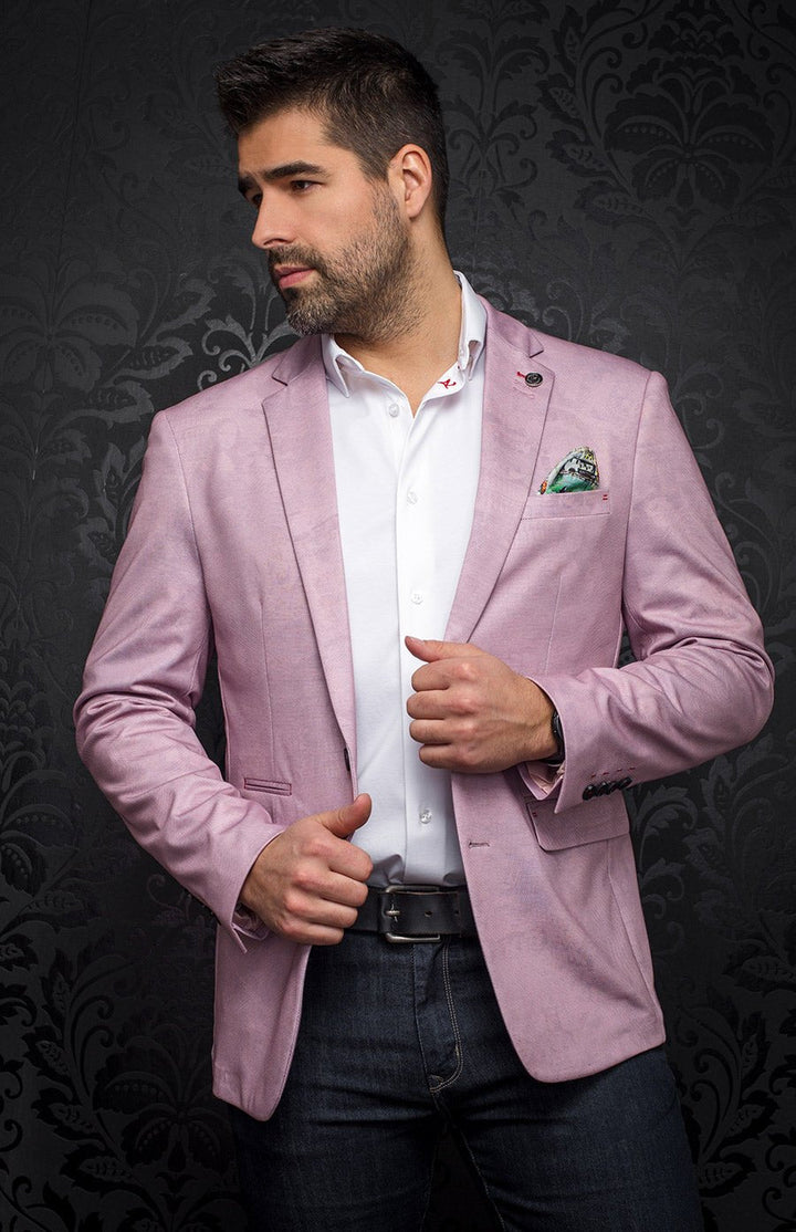 Au Noir Blazer - Traveler Transparant Pink