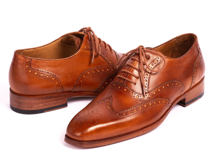 Paul Parkman Wingtip Oxfords Mid Brown (ID#5447-BRW)