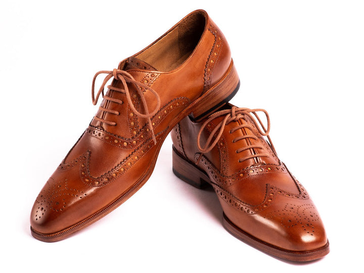 Paul Parkman Wingtip Oxfords Mid Brown (ID#5447-BRW)