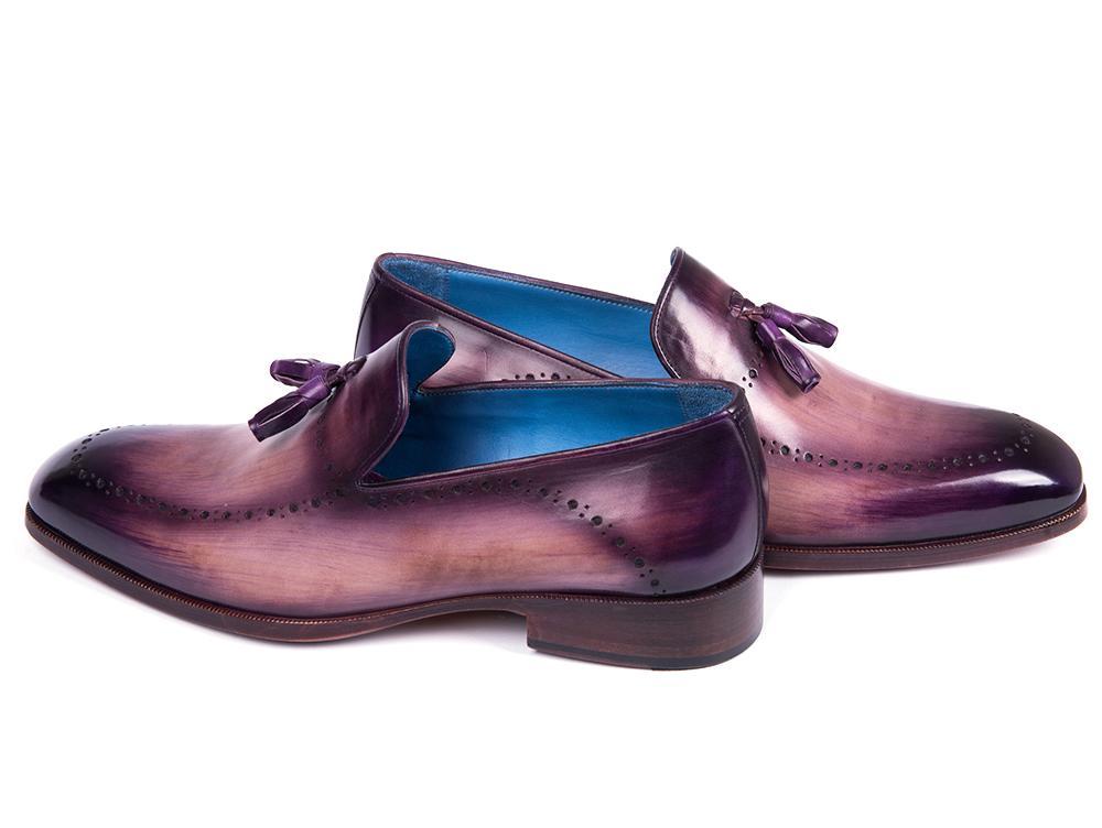 Paul Parkman Men's Tassel Loafer Purple (ID#66T80-PRP)