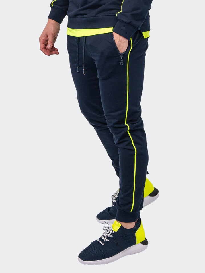 Maceoo Athleisure | Jogger Current Blue