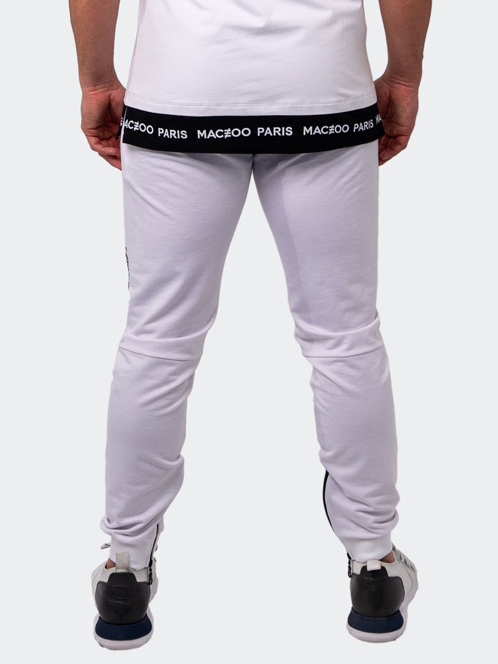 Maceoo Athleisure | Jogger Ice White