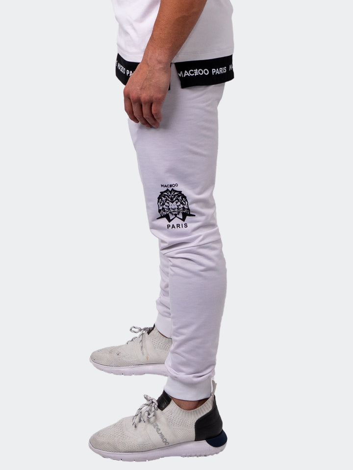 Maceoo Athleisure | Jogger Ice White