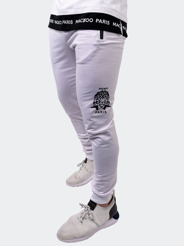 Maceoo Athleisure | Jogger Ice White