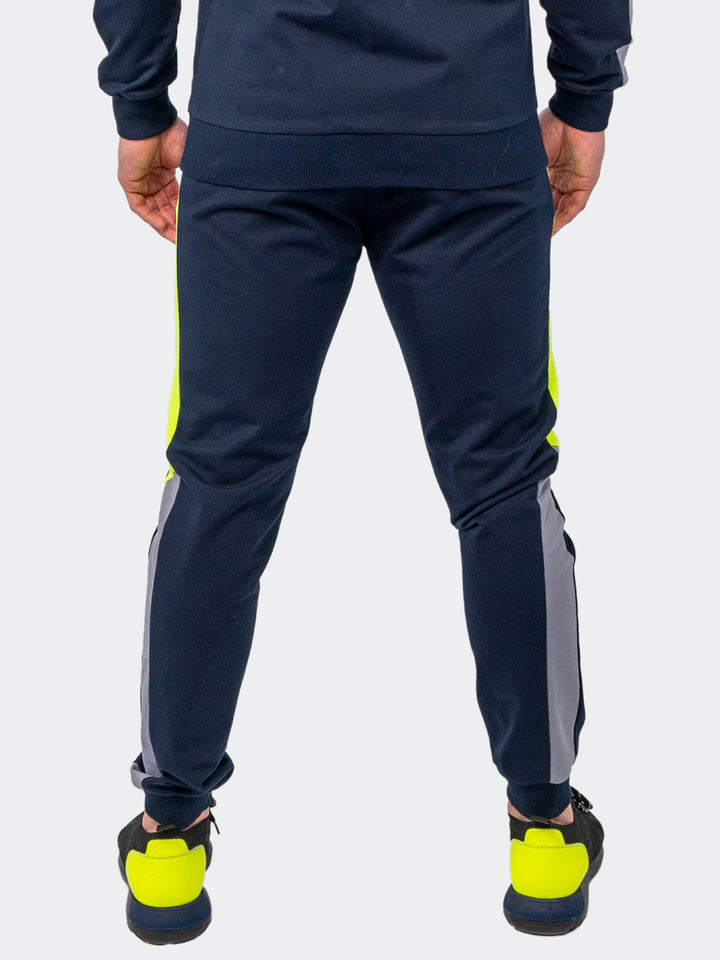 Maceoo Athleisure | Jogger Level Blue