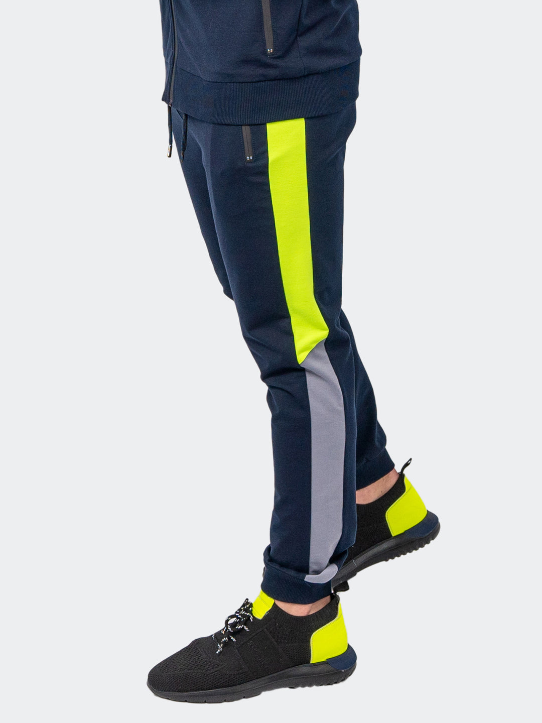 Maceoo Athleisure | Jogger Level Blue