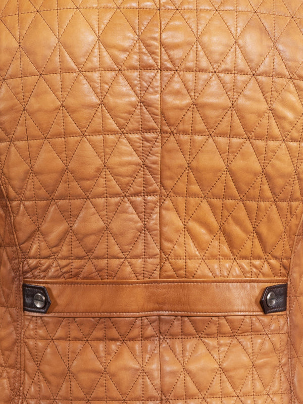 Maceoo Jacket | LEATHER FIELD BROWN