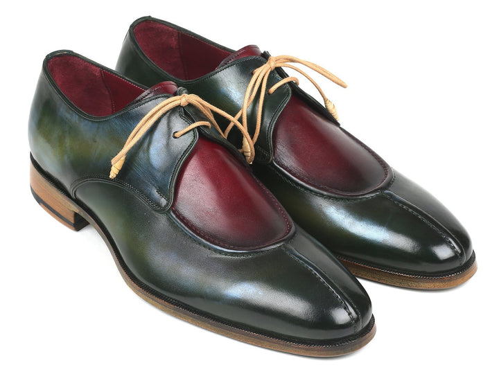 Paul Parkman Split Toe Men's Multi-Color Derby Shoes (ID#8864MLT)