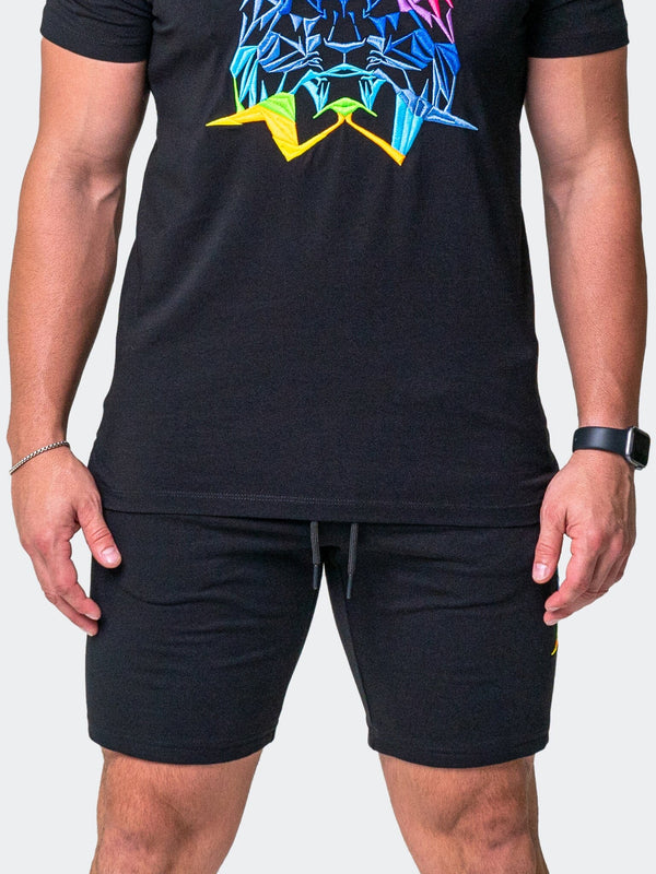 Maceoo Short | Short Neon Black