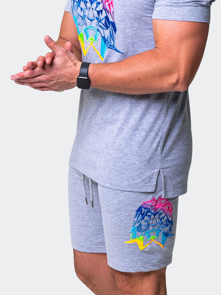 Maceoo Short | Short Neon Grey